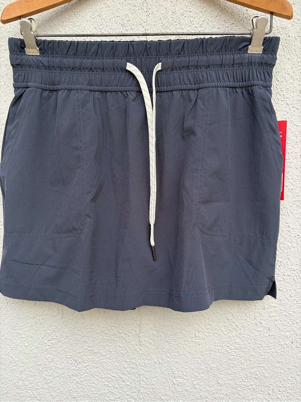 Bally Navy Drawstring Athletic Skort with Pockets Women’s Size S - Picture 4 of 14